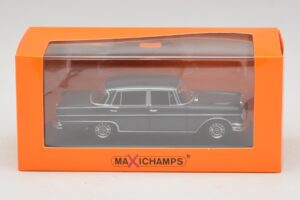 Mercedes 300 SE W112 Lang Donkergrijs Maxichamps 1:43 940035201 Metaal — afbeelding 5 van 5