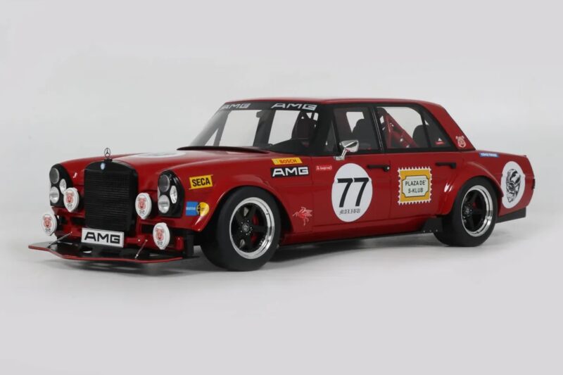 Mercedes 300 SEL W109 Red Pig S-Klub C63 S Mars Red GT Spirit 1:18 Mercedes 300 SEL W109 Red Pig S-Klub C63 S Mars Red GT Spirit 1:18 GT584 Hars