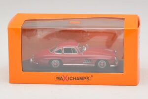 Mercedes 300 SL W198 Rood Maxichamps 1:43 940039001 Metaal — afbeelding 5 van 5