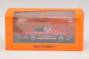Mercedes 300 SL W198 Roadster Rood Maxichamps 1:43 940039031 Metaal — afbeelding 5 van 5
