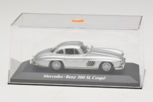 Mercedes 300 SL W198 Zilver Maxichamps 1:43 940039000 Metaal — afbeelding 4 van 5