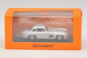 Mercedes 300 SL W198 Zilver Maxichamps 1:43 940039000 Metaal — afbeelding 5 van 5