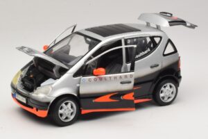 Mercedes A-Class W168 D. Coulthard Zilver Maisto 1:18 35841 Metaal — afbeelding 2 van 8