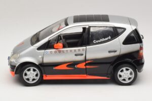 Mercedes A-Class W168 D. Coulthard Zilver Maisto 1:18 35841 Metaal — afbeelding 4 van 8
