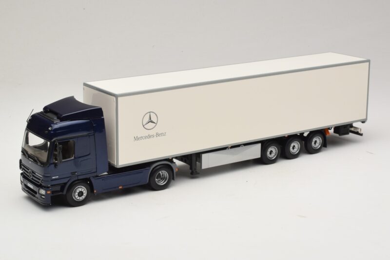 Mercedes Actros 1044 Blauw Minichamps 1:43 B66000604 Metaal