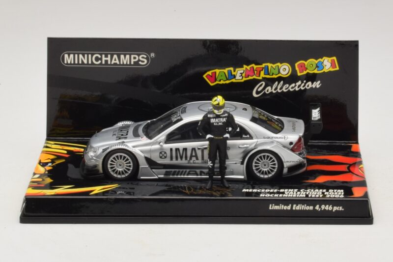 Mercedes C-Klasse DTM V. Rossi Hockenheim Test 2006 Minichamps 1:43 436063646 Metaal