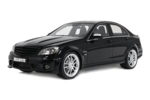 Mercedes C63 AMG W204 Brabus B63S Obsidian Black GT Spirit 1:18 GT582 Hars