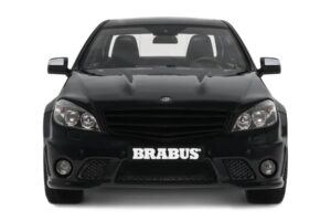 Mercedes C63 AMG W204 Brabus B63S Obsidian Black GT Spirit 1:18 GT582 Hars — afbeelding 4 van 5