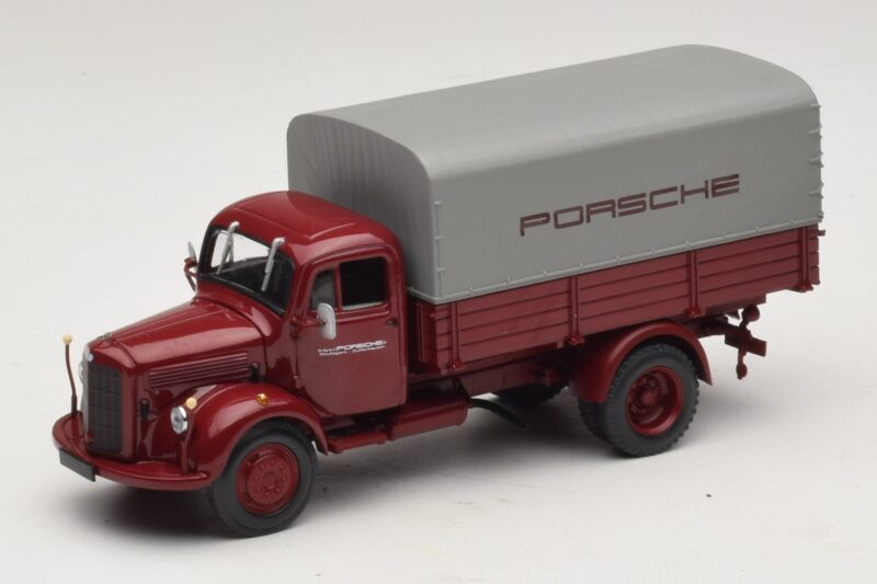 Mercedes L3500 Platform Porsche Minichamps 1:43 439350027 Metaal