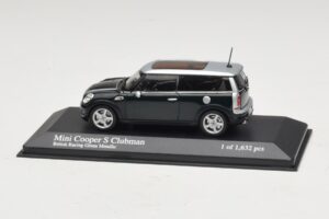 Mini Cooper S Clubman R55 Groen Zilver Minichamps 1:43 431138670 Metaal