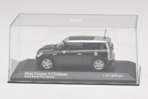 Mini Cooper S Clubman R55 Groen Zilver Minichamps 1:43 431138670 Metaal — afbeelding 4 van 5