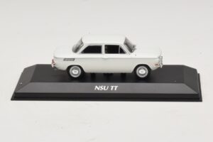 NSU TT Wit Maxichamps 1:43 940015300 Metaal