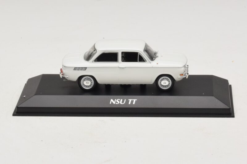NSU TT Wit Maxichamps 1:43 940015300 Metaal