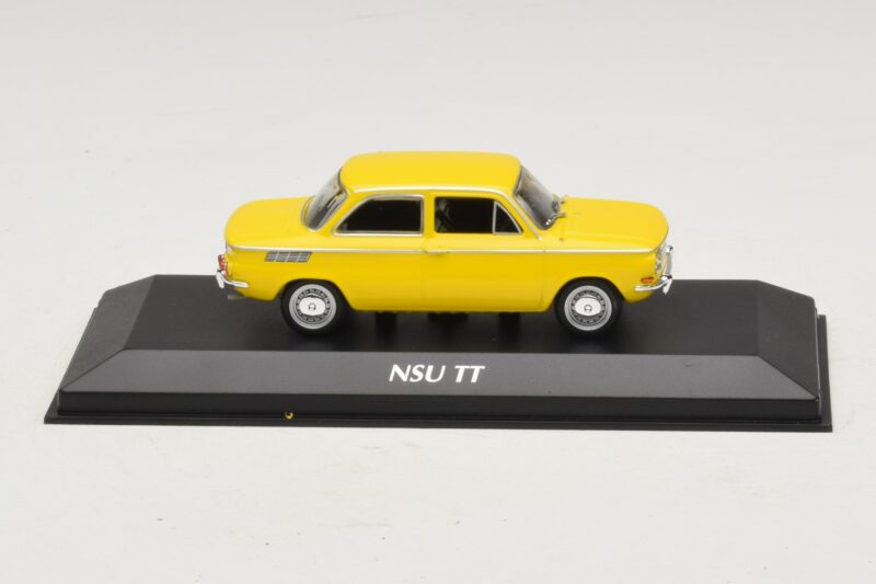 NSU TT Geel Maxichamps 1:43 940015301 Metaal