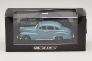 Opel Kapitän Blauw Minichamps 1:43 430043308 Metaal — afbeelding 5 van 5