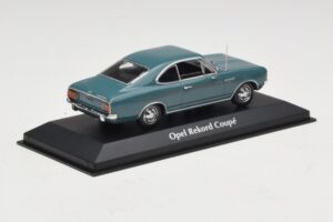 Opel Rekord C Coupé Blauw Maxichamps 1:43 940046121 Metaal — afbeelding 2 van 5