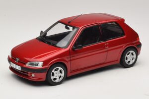 Peugeot 106 S16 Lucifer Red Norev 1:18 184921 Metaal