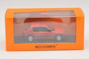 Peugeot 205 GTi Rood Maxichamps 1:43 940112300 Metaal — afbeelding 5 van 5