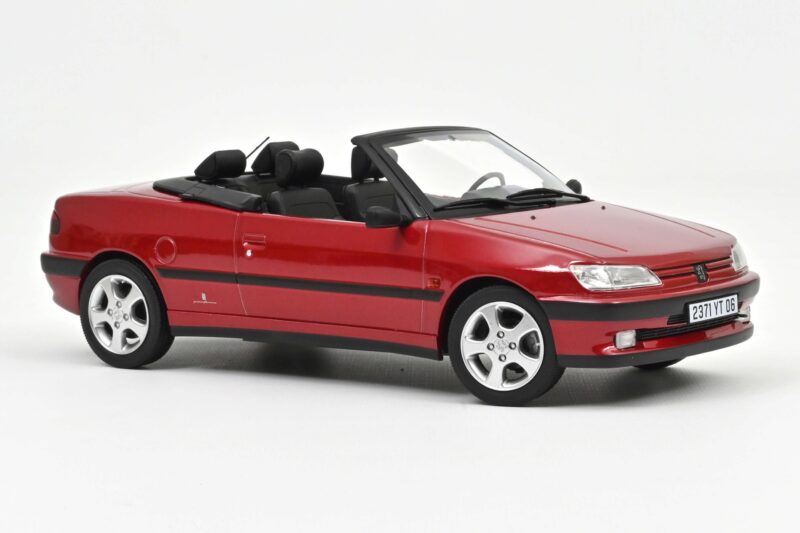 Peugeot 306 Cabriolet Diablo Red Norev 1:18 Peugeot 306 Cabriolet Diablo Red Norev 1:18 184930 Metaal