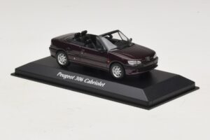 Peugeot 306 Cabriolet Paars Metallic Maxichamps 1:43 940112834 Metaal — afbeelding 3 van 5