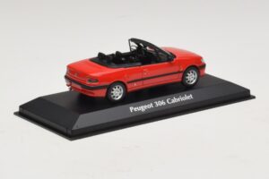 Peugeot 306 Cabriolet Rood Maxichamps 1:43 940112830 Metaal — afbeelding 2 van 5