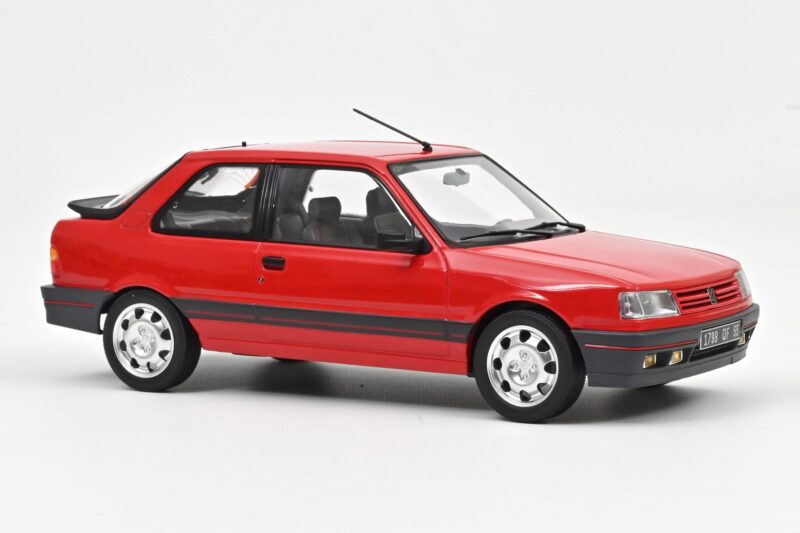 Peugeot 309 GTi Vallelunga Red Norev 1:18 Peugeot 309 GTi Vallelunga Red Norev 1:18 184880 Metaal