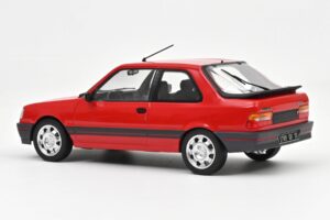 Peugeot 309 GTi Vallelunga Red Norev 1:18 184880 Metaal — afbeelding 2 van 2