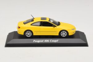 Peugeot 406 Coupé Geel Maxichamps 1:43 Peugeot 406 Coupé Geel Maxichamps 1:43 940112621 Metaal