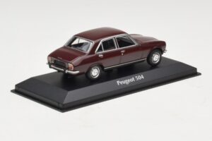 Peugeot 504 Donkerrood Maxichamps 1:43 940112500 Metaal — afbeelding 2 van 5