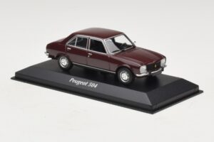 Peugeot 504 Donkerrood Maxichamps 1:43 940112500 Metaal — afbeelding 3 van 5