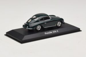 Porsche 356A Donkergroen Maxichamps 1:43 940064220 Metaal — afbeelding 2 van 5