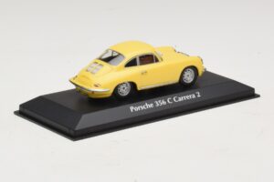 Porsche 356C Carrera 2 Geel Maxichamps 1:43 940062361 Metaal — afbeelding 2 van 5