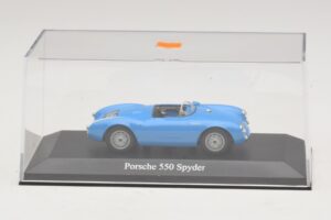 Porsche 550 Spyder Blauw Maxichamps 1:43 940066031 Metaal — afbeelding 4 van 5