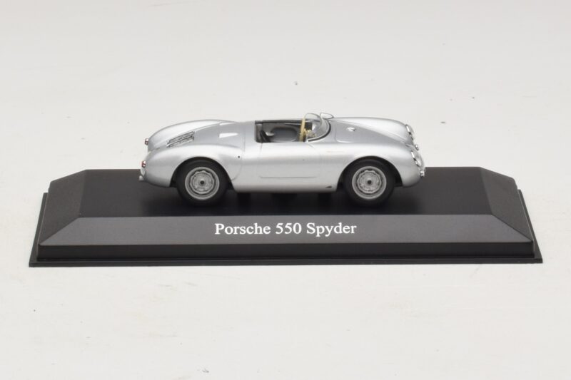 Porsche 550 Spyder Zilver Maxichamps 1:43 940066030 Metaal