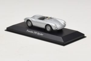Porsche 550 Spyder Zilver Maxichamps 1:43 940066030 Metaal — afbeelding 3 van 5