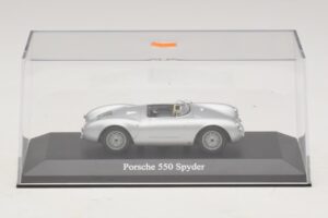 Porsche 550 Spyder Zilver Maxichamps 1:43 940066030 Metaal — afbeelding 4 van 5