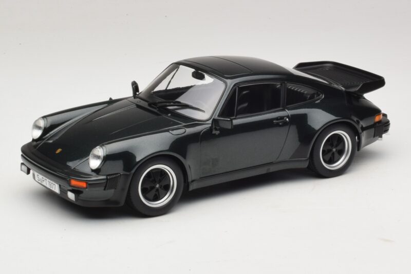 Porsche 911 930 Turbo 3.3 Donkergroen Metallic KK-Scale 1:18 KKDC181441 Metaal