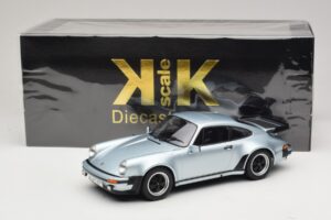 Porsche 911 930 Turbo 3.3 Zilver KK-Scale 1:18 KKDC181444 Metaal — afbeelding 6 van 6