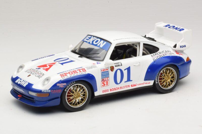 Porsche 911 993 GT2 #01 H. Haywood 24 Hours of Daytona 1993 Anson 1:18 AW050600 Metaal