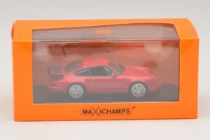 Porsche 911 964 Turbo Rood Maxichamps 1:43 940069102 Metaal — afbeelding 5 van 5