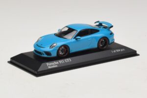 Porsche 911 991.1 GT3 Blauw Minichamps 1:43 410066022 Metaal — afbeelding 2 van 5
