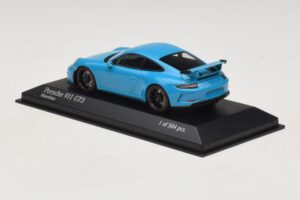Porsche 911 991.1 GT3 Blauw Minichamps 1:43 410066022 Metaal — afbeelding 3 van 5