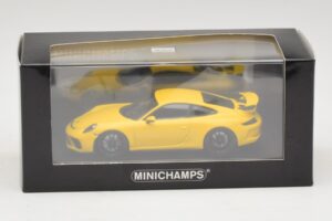 Porsche 911 991.1 GT3 Geel Minichamps 1:43 410066020 Metaal — afbeelding 5 van 5