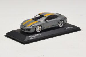 Porsche 911 991.1 R Grijs Minichamps 1:43 410066232 Metaal — afbeelding 2 van 5