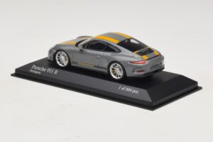 Porsche 911 991.1 R Grijs Minichamps 1:43 410066232 Metaal — afbeelding 3 van 5