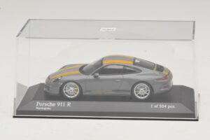 Porsche 911 991.1 R Grijs Minichamps 1:43 410066232 Metaal — afbeelding 4 van 5