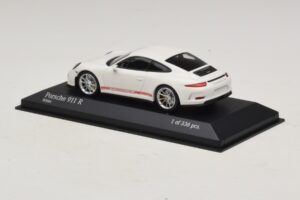 Porsche 911 991.1 R Wit Minichamps 1:43 410066221 Metaal — afbeelding 3 van 5