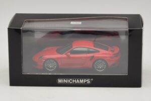 Porsche 911 991.1 Turbo S Rood Minichamps 1:43 410067170 Metaal — afbeelding 5 van 5