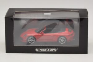 Porsche 911 991.2 Carrera 4 Cabriolet Rood Minichamps 1:43 410067230 Metaal — afbeelding 5 van 5
