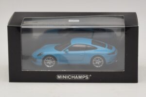 Porsche 911 991.2 Carrera 4S Blauw Minichamps 1:43 410067242 Metaal — afbeelding 5 van 5
